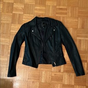 Dynamite Black Leather Jacket